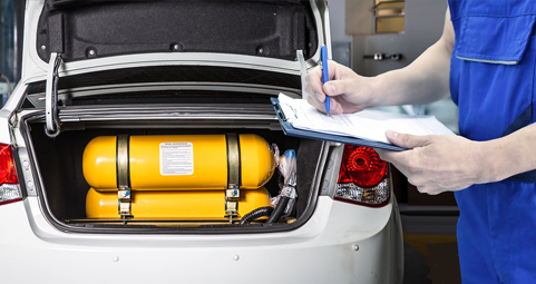 inspeção anual GNV na zona norte